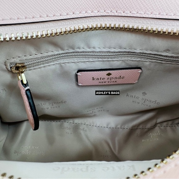 Kate Spade Madison Small Satchel Crossbody In Conch Pink - Picture 8 of 11